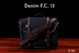 home, cravar f.c. 13 denim messenger field bag