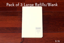 home, cravar journal refills large blank