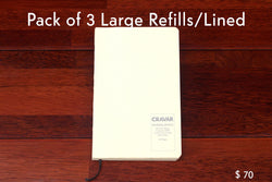 home, cravar journal refills large lined