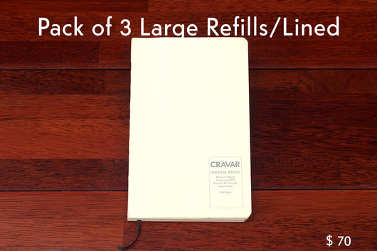 home, cravar journal refills large lined