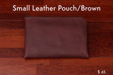 home, cravar leather pouch small brown