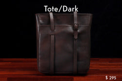 home, cravar leather tote bag dark